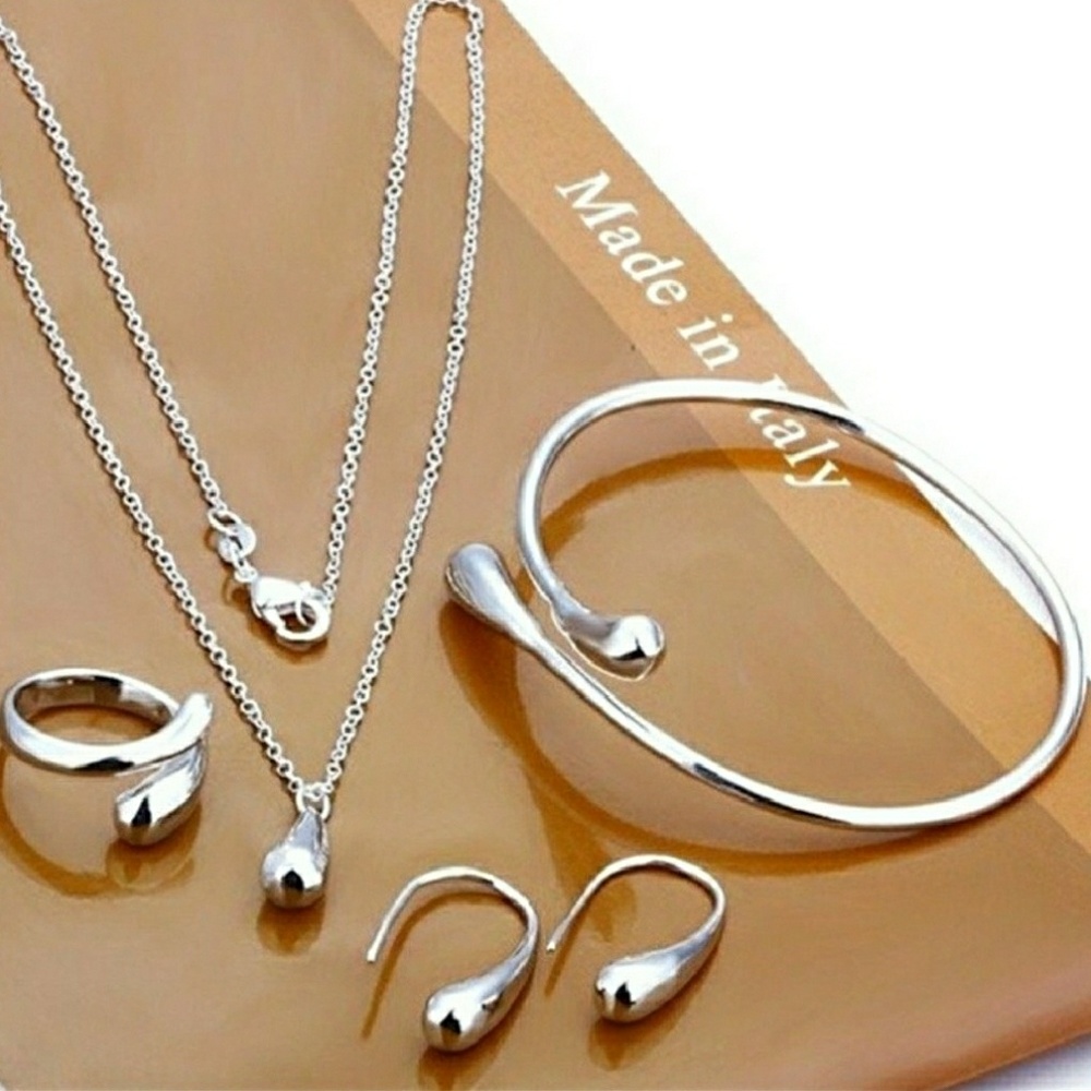 925 S Sterling Silver Minimalist Necklace - Picture 3 of 3